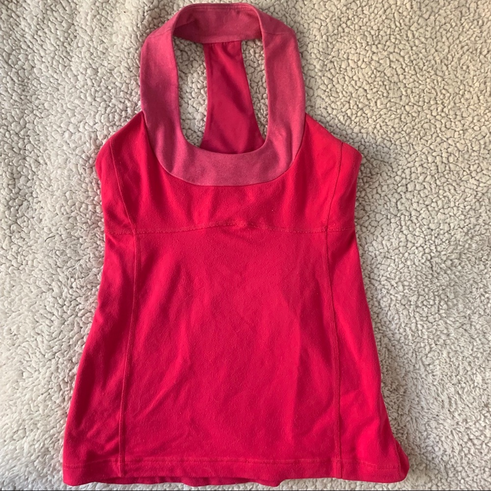 Pink Lululemon Tank Top